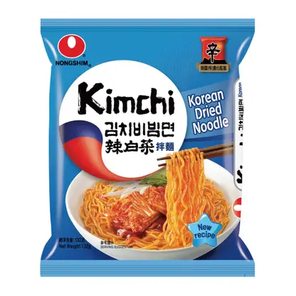 Изображение товара Лапша Nongshim быстрого приготовления с обжаренной кимчи 132г