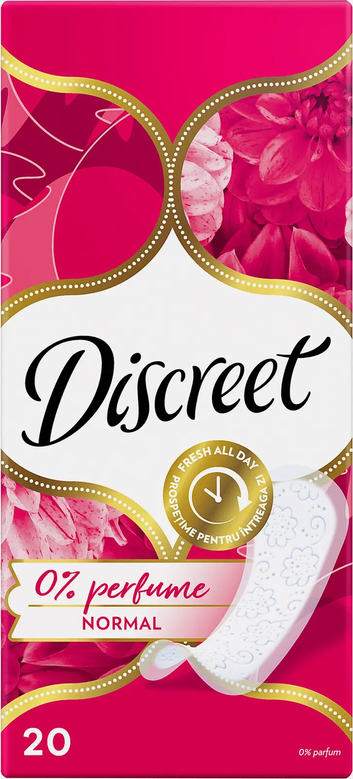 Прокладки Discreet Normal ежеденевные без запаха 20шт - фото 2