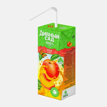 Нектар Дивный Сад Яблоко-персик 200мл