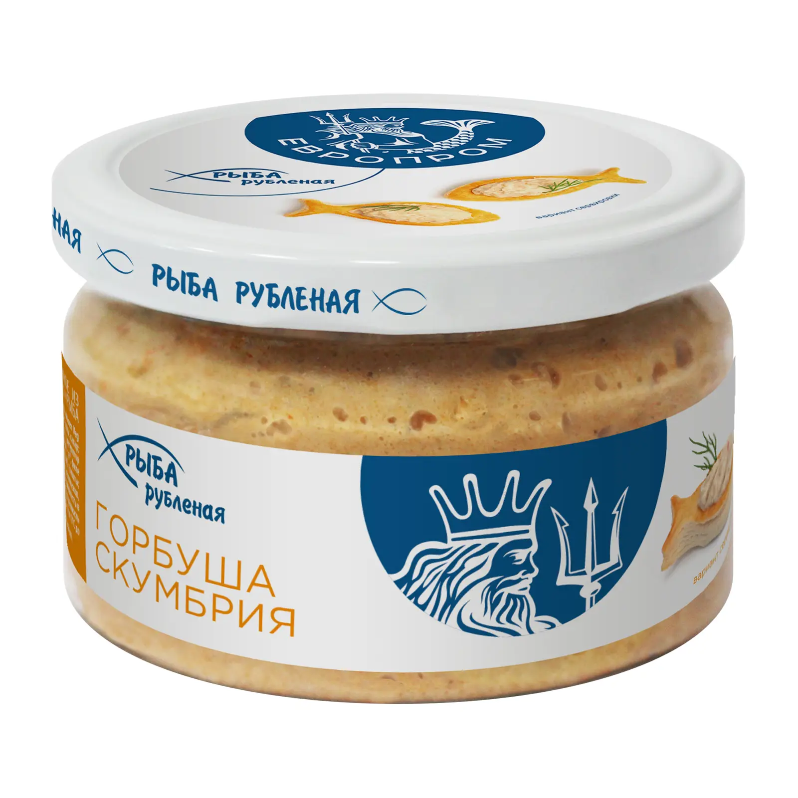 Рыба рубленая Европром горбуша и скумбрия 180г - Магнит-Продукты