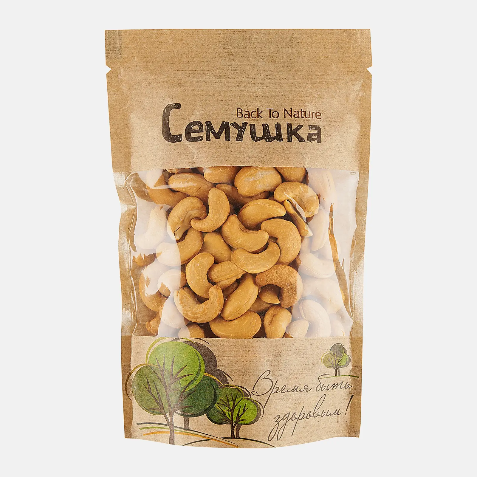 Изображение товара Жареный кешью Семушка 110г натуральный орех с морской солью