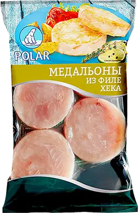 Медальоны Polar из филе хека 400г
