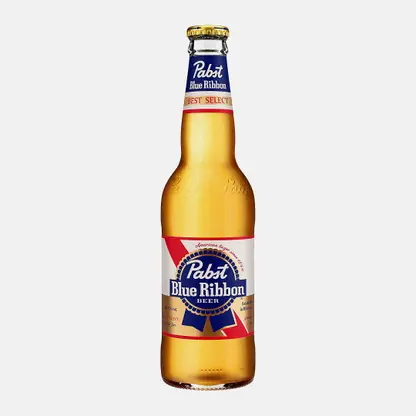 Пиво Pabst Blue Ribbon светлое фильтрованное пастеризованное 4.7% 440мл