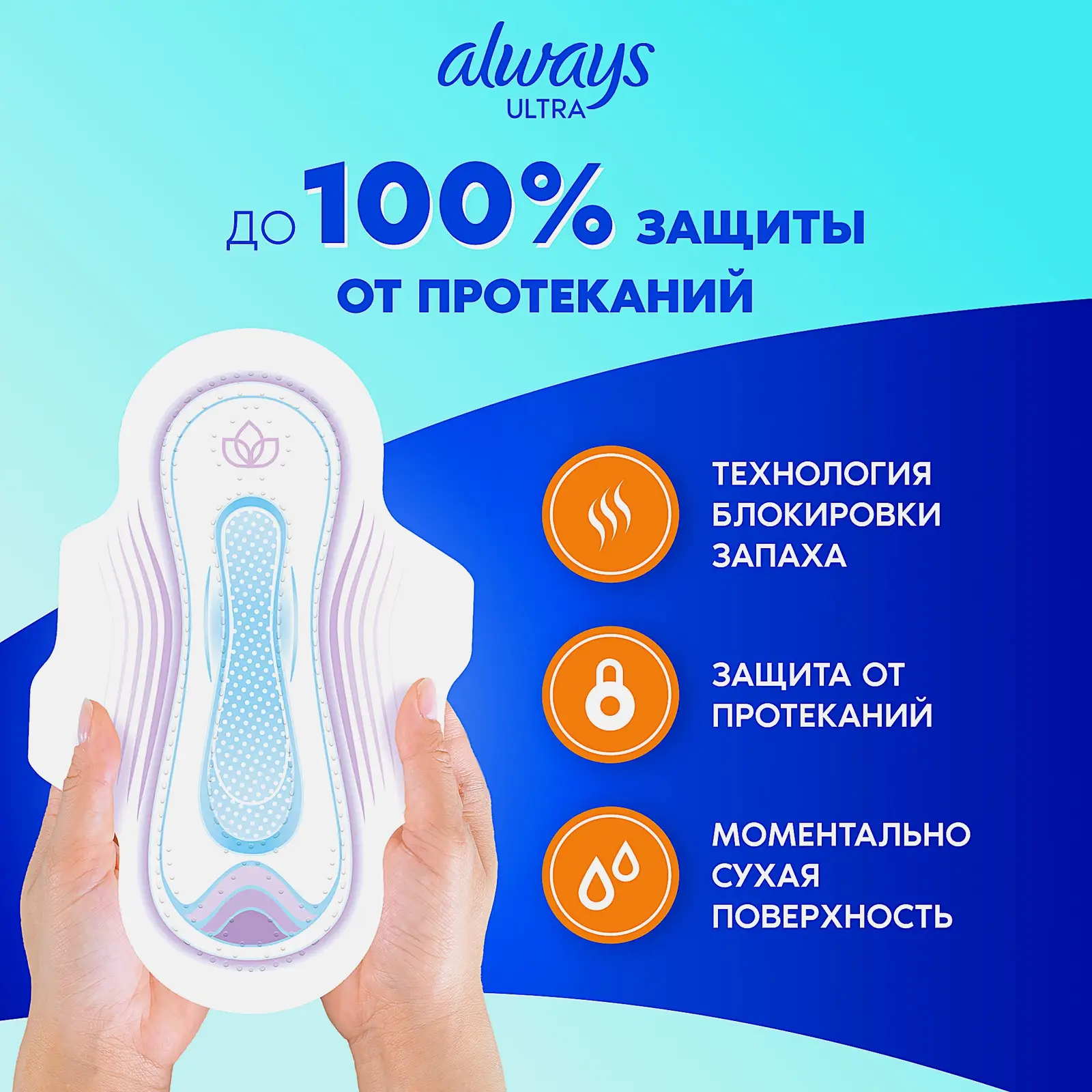 Прокладки Always Ultra Normal/Light 10шт в ассортименте