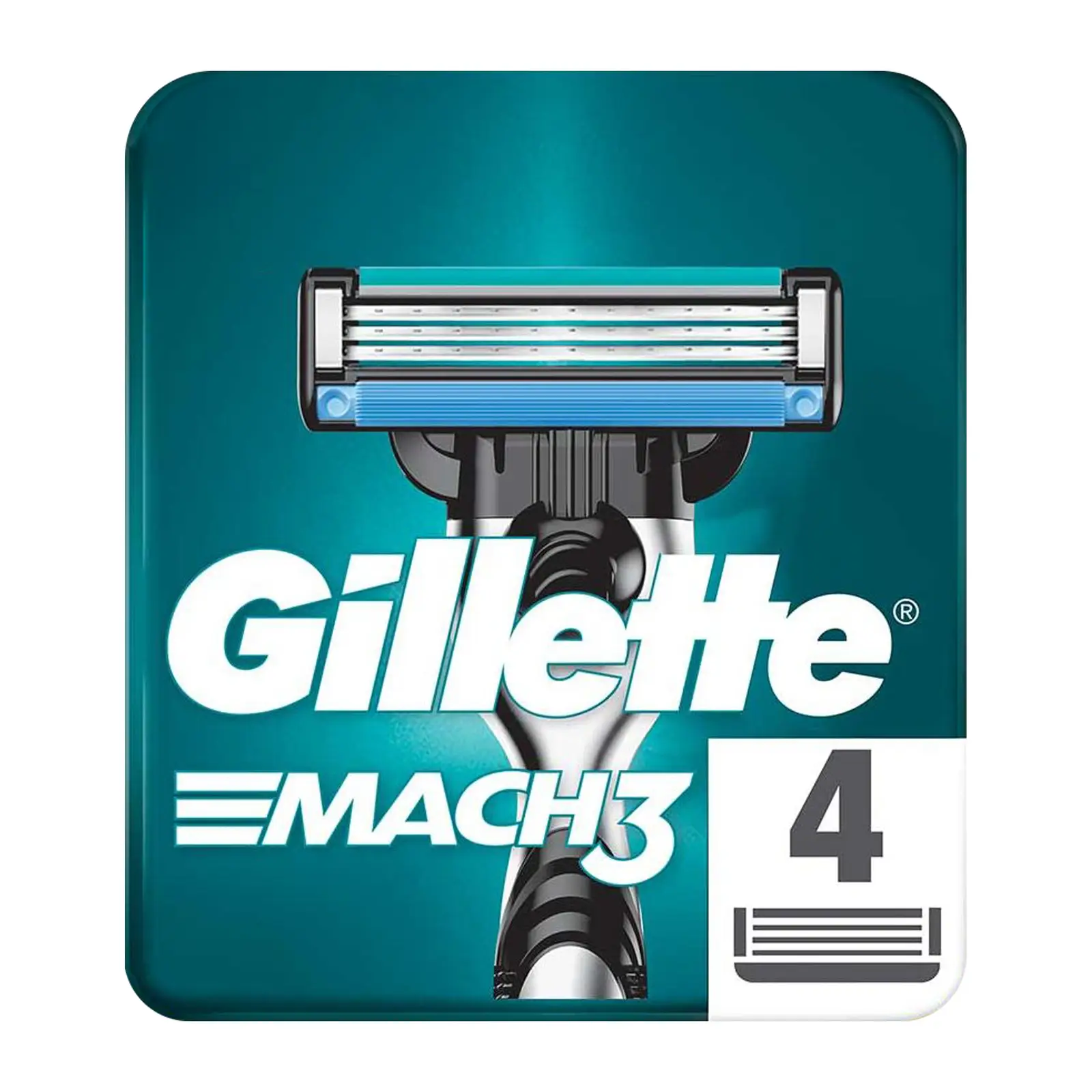 Кассеты для бритья Gillette Mach3 4шт