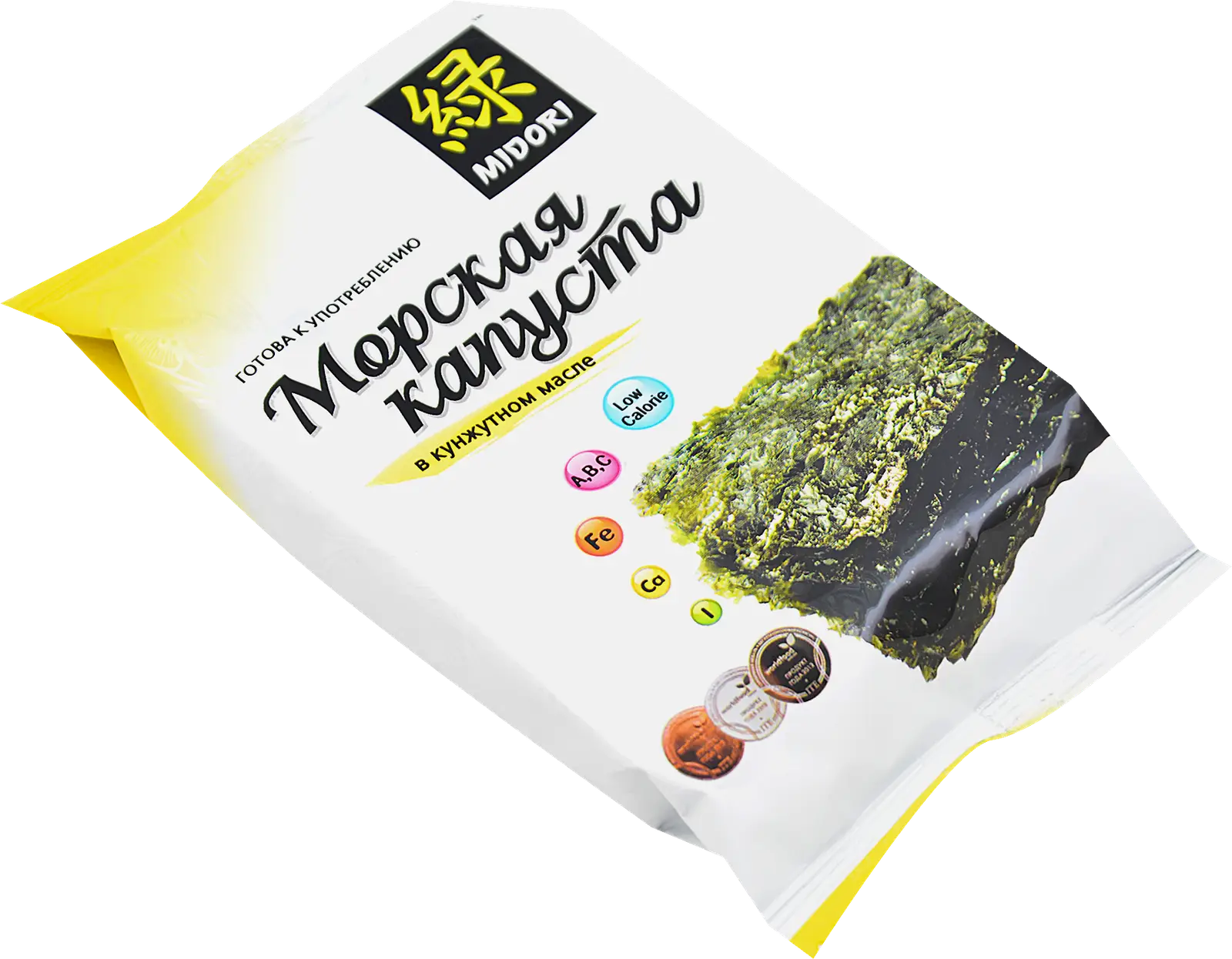 Морская капуста Midori в кунжутном масле 5г