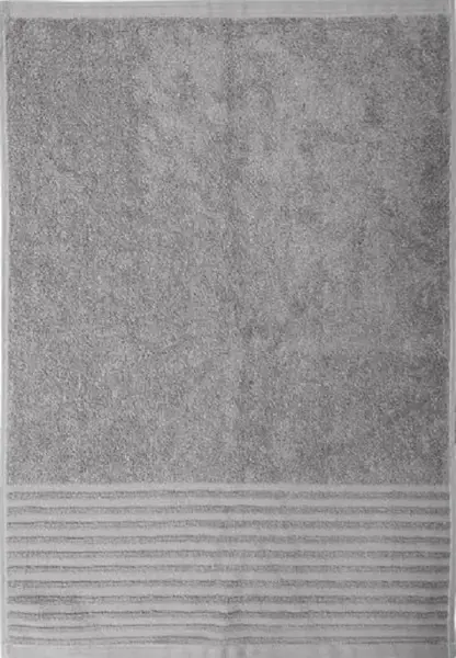 Полотенце махровое серое Basic 70*120см