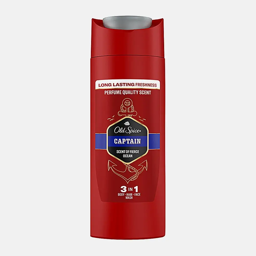 Гель для душа и шампунь Captain Old Spice 90мл