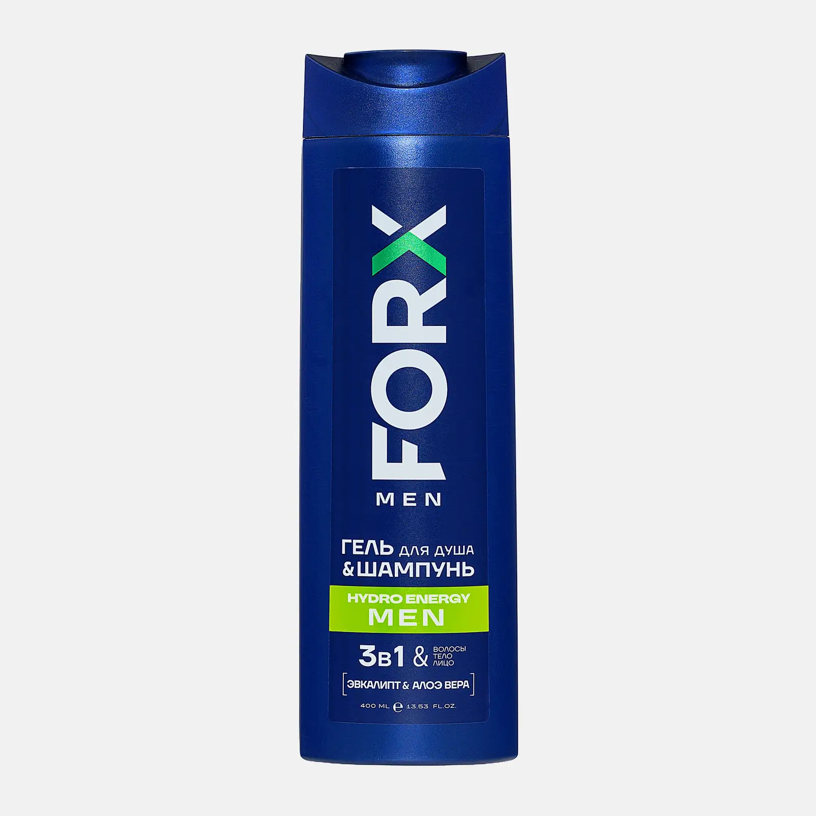 Гель для душа Forx Men Care Hydro Energy восстановление и энергия 400мл