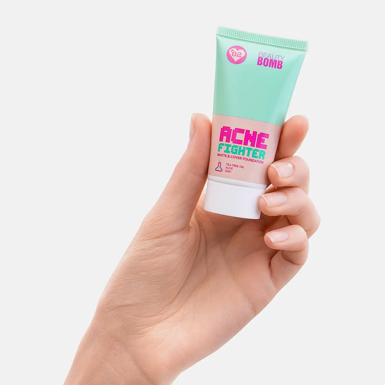 Тональный крем Beauty Bomb Acne Fighter тон 02