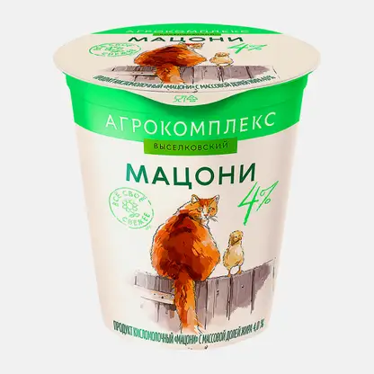 Мацони Агрокомплекс 4% 300г