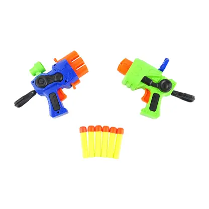 Изображение товара Набор пистолетов с мягкими пулями 220г 6*27*17.8см