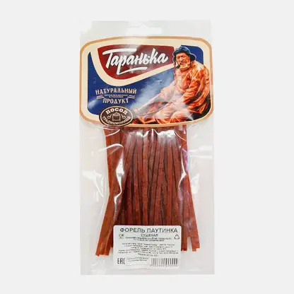 Форель Тарань-Ка сушенная паутинка 50г