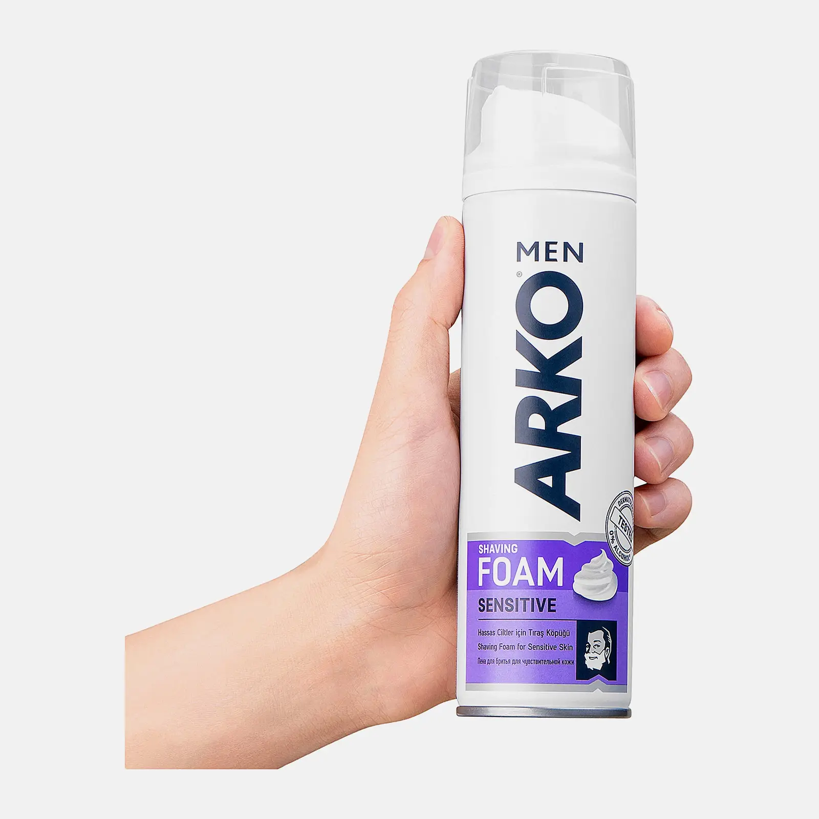 Пена для бритья Arko Men Sensitive 200мл