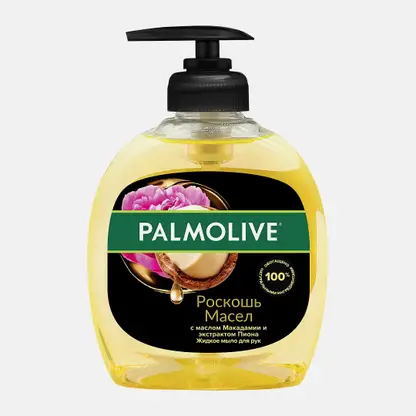 Жидкое мыло Макадамия и пион Palmolive Роскошь масел 300мл