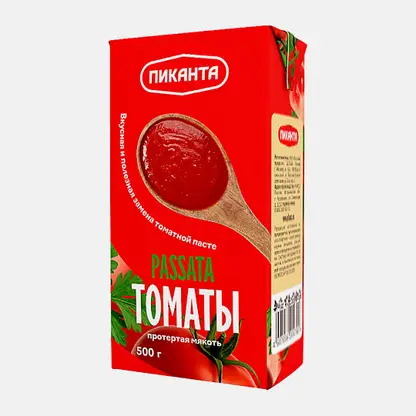 Мякоть томатов Пиканта протертая 500г