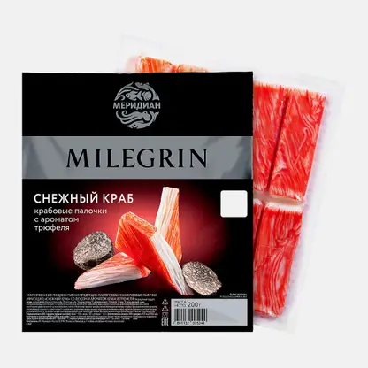 Крабовые палочки с ароматом трюфеля Milegrin 200г