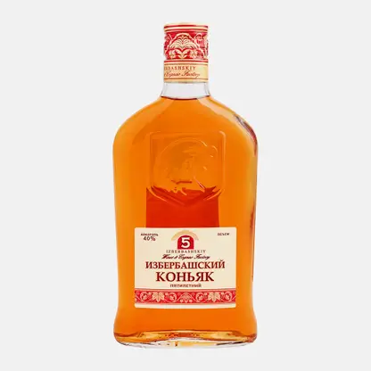 Коньяк Избербаш Российский 5 лет 40% 250мл