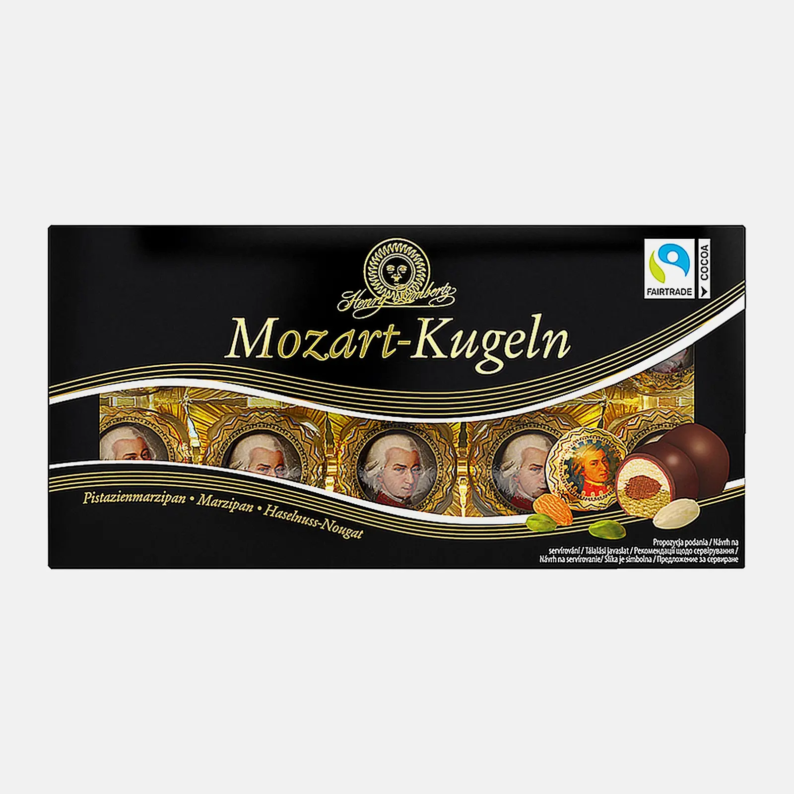 Конфеты шоколадные Henry Lambertz Mozartkugeln 200г в ассортименте