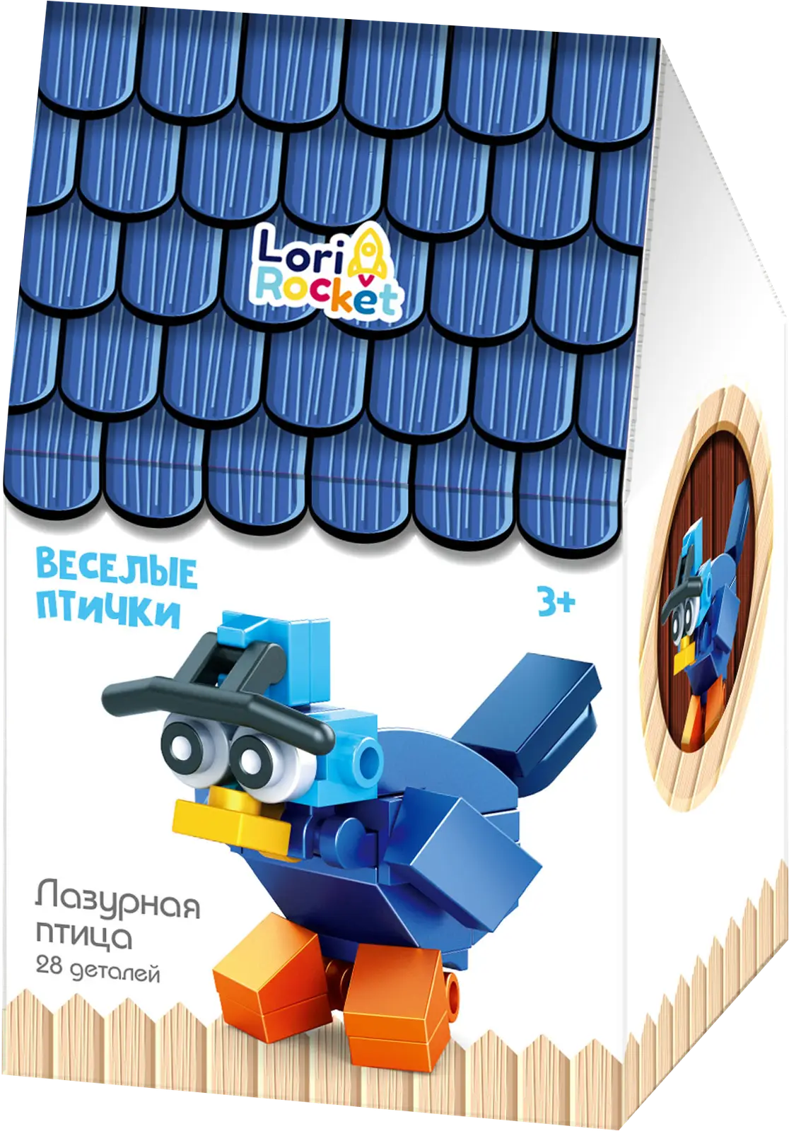 Конструктор Lori Rocket питомец в домике 5.2*10*4.2см 22г в ассортименте -  Магнит-Продукты