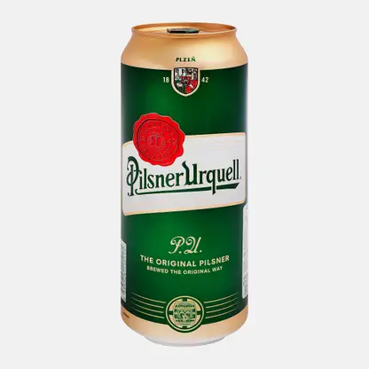 Пиво Pilsner Urquell светлое пастеризованное 4.4% 500мл