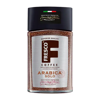 Изображение товара Кофе растворимый Fresco Arabica Solo сублимированный 190г