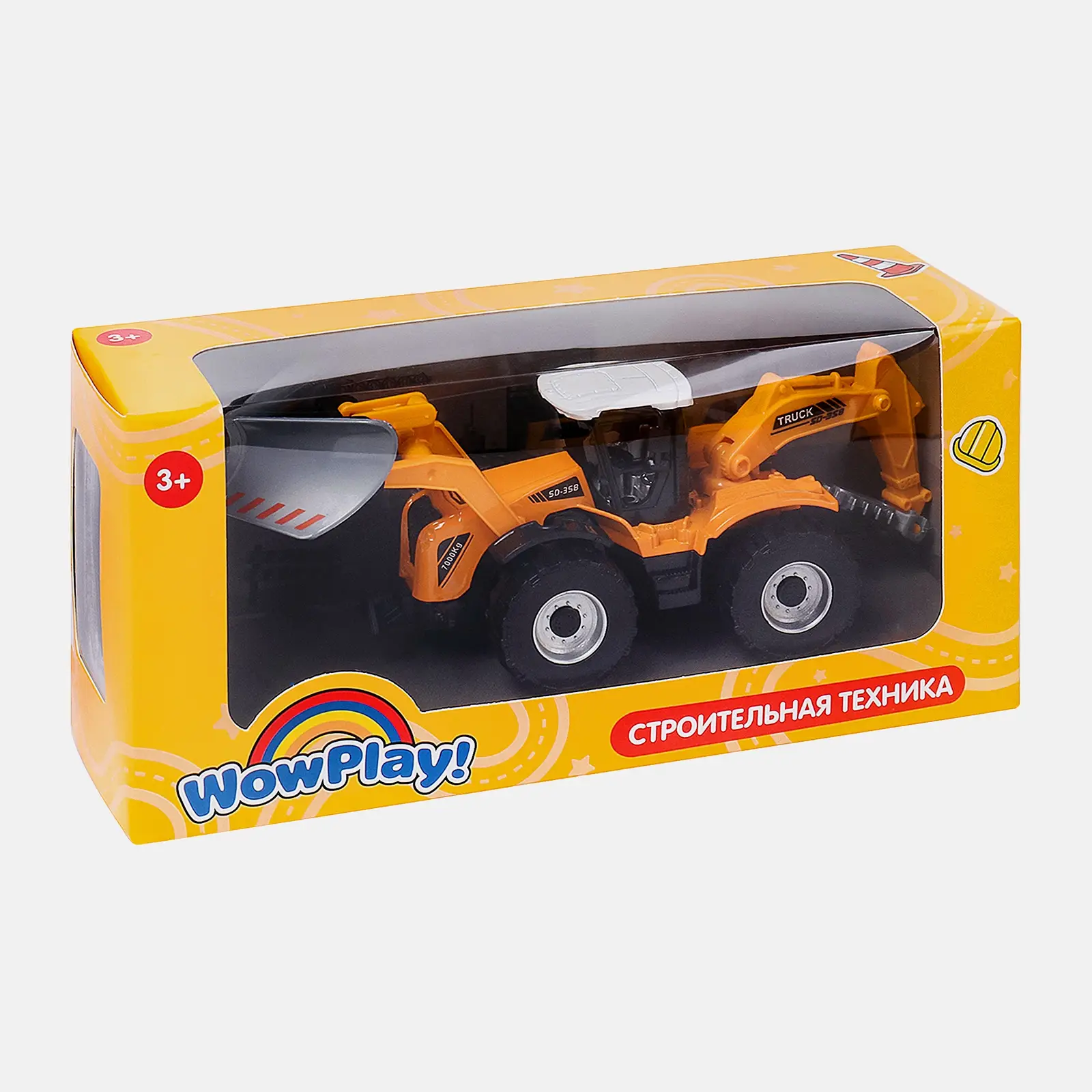 Игрушка YB326350 Машинка строительная техника металлическая в ассортименте - фото 5