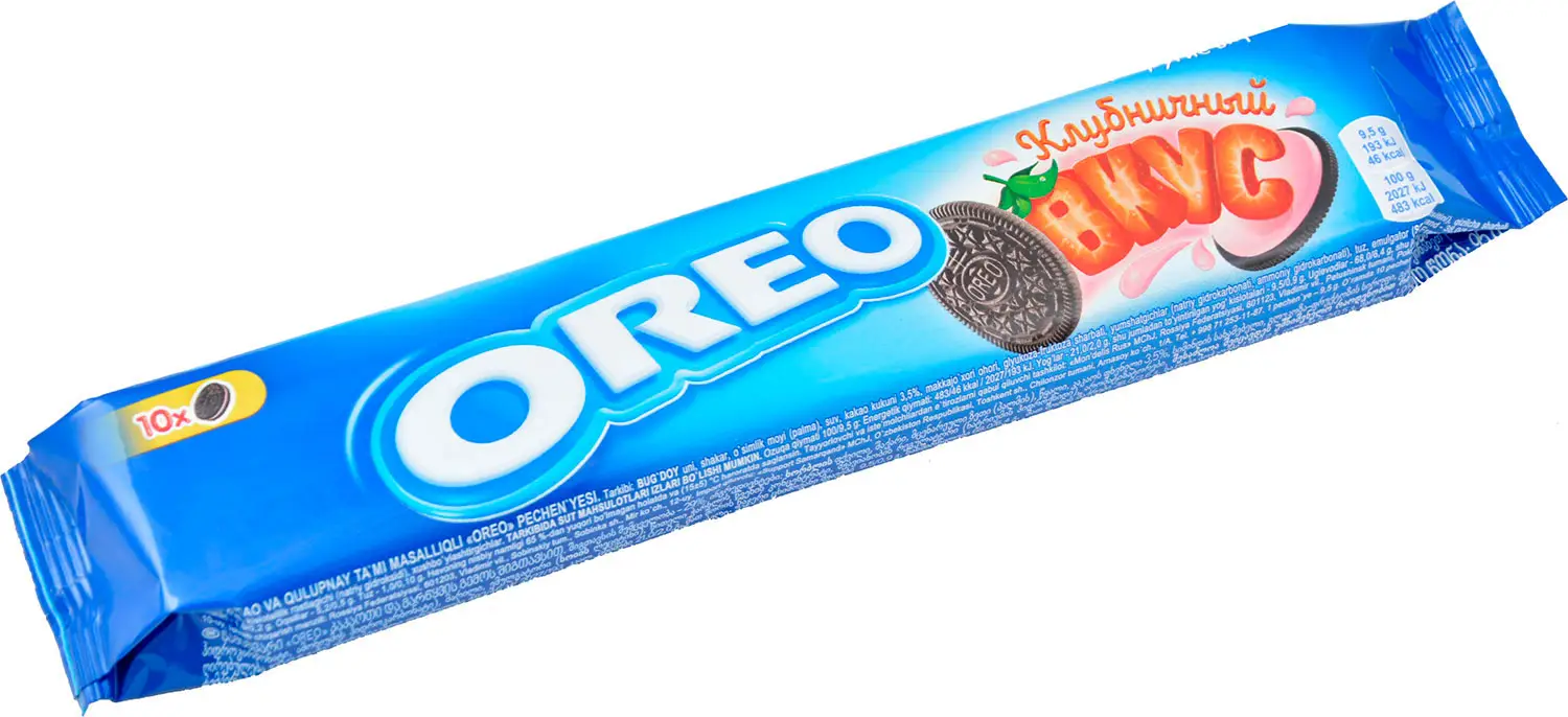 Печенье Oreo Клубничный вкус 95г - Магнит-Продукты