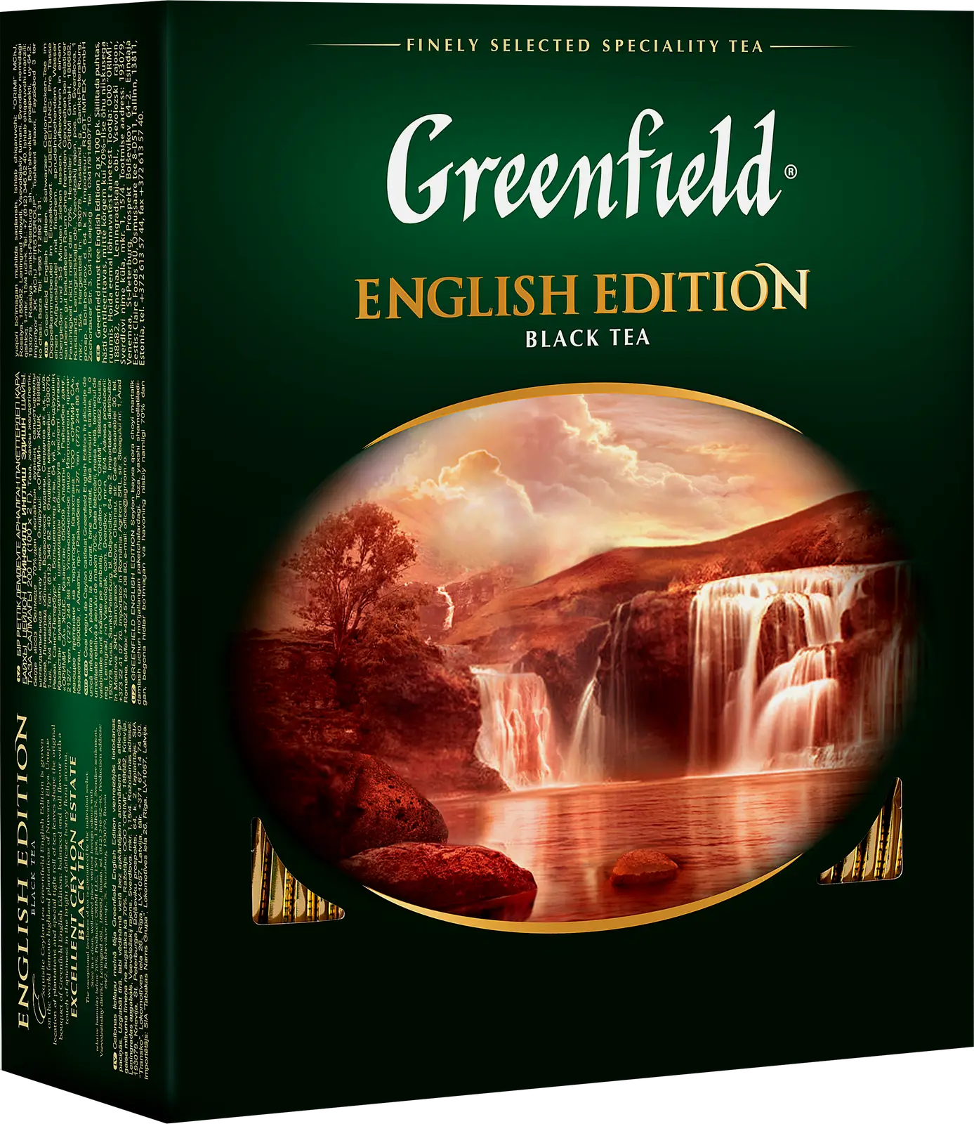 Чай черный Greenfield English Edition 100пак