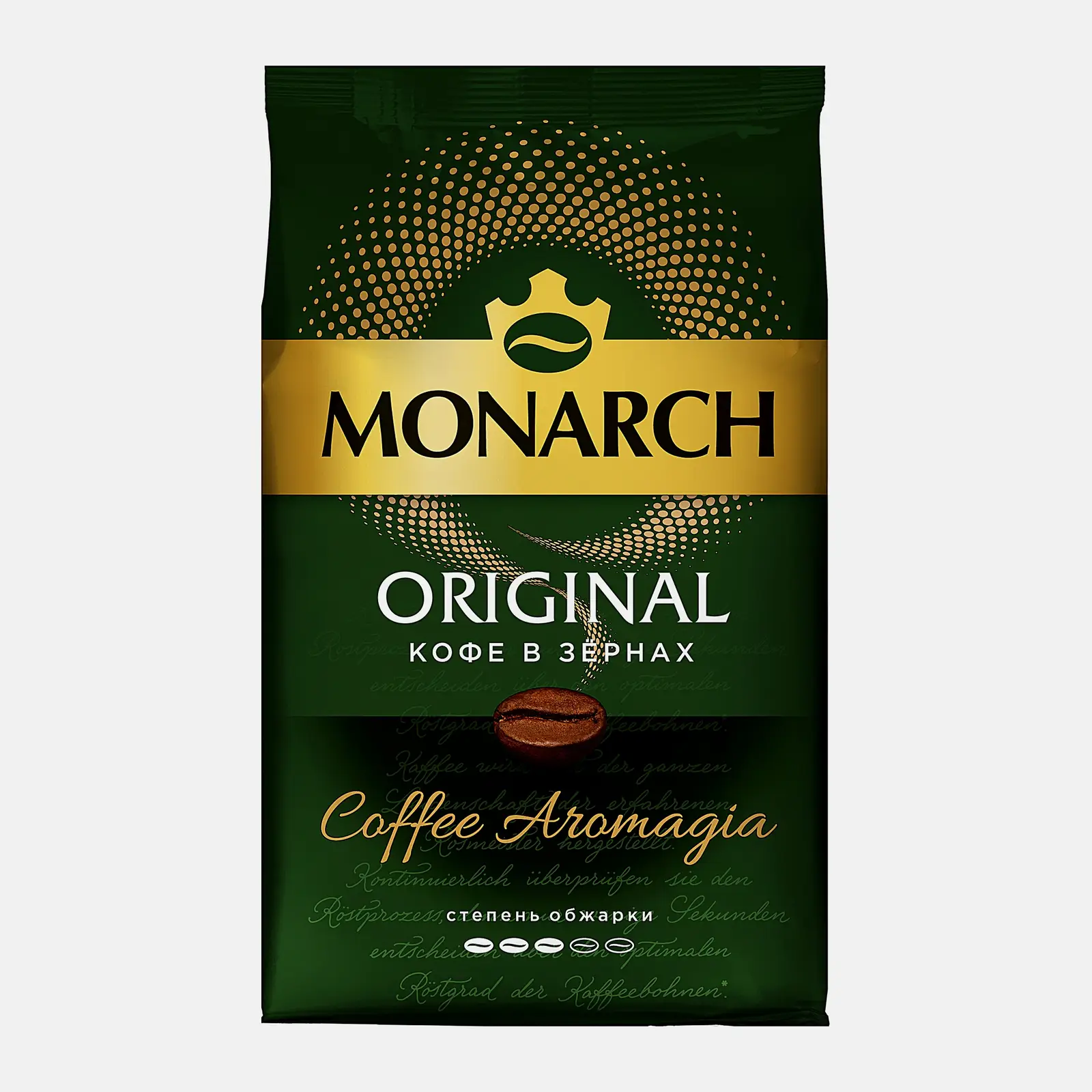 Изображение товара Кофе в зернах Monarch Original 800г арабика и робуста средняя обжарка