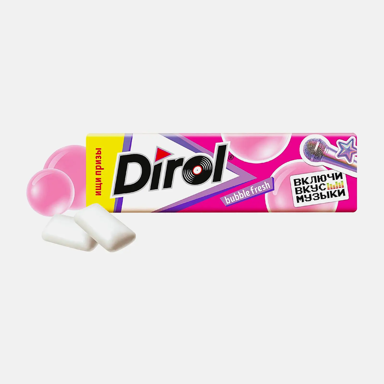 Жевательная резинка Dirol Мята и фрукты 13.6г