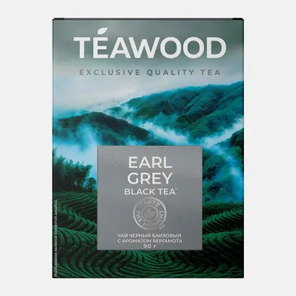 Чёрный чай Earl Grey Teawood 90г