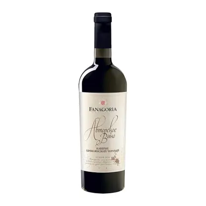 Вино Каберне-Цимлянский черный красное сухое 12.5% 750мл