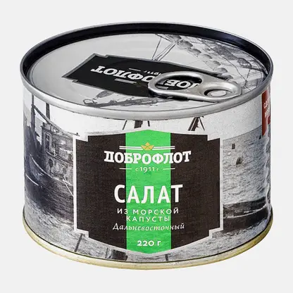 Салат из морской капусты Доброфлот 220г