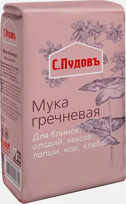 Мука С.Пудовъ Гречневая 500г
