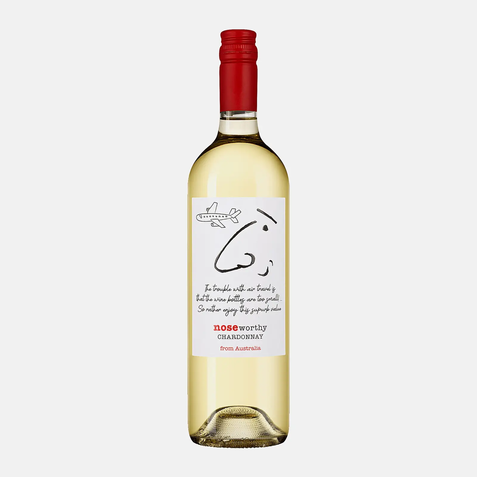 Вино Noseworthy Chardonnay молодое белое полусухое 12.5% 750мл