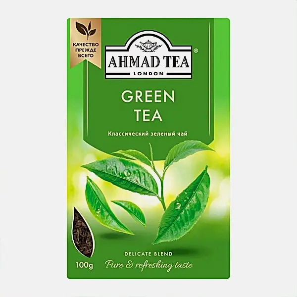 Чай зеленый Ahmad Tea Green Tea 100г