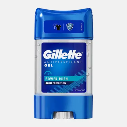 Антиперспирант-гель Gillette Power Rush 70мл