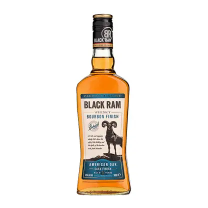 Виски Black Ram Bourbon Finish 3 года купажированный 40% 700мл