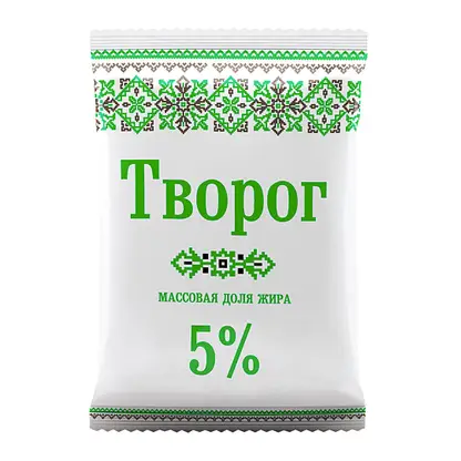 Изображение товара Творог Славянские кружева 5% 180г