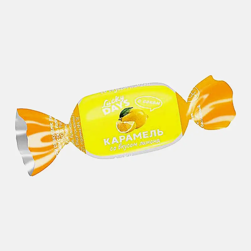 Изображение товара Карамель Lucky Days ассорти с натуральным фруктовым соком 0.3 кг
