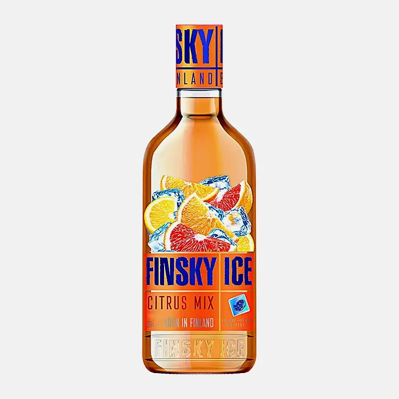 Изображение товара Настойка полусладкая Finsky Ice Citrus Mix 29% 100 мл Россия