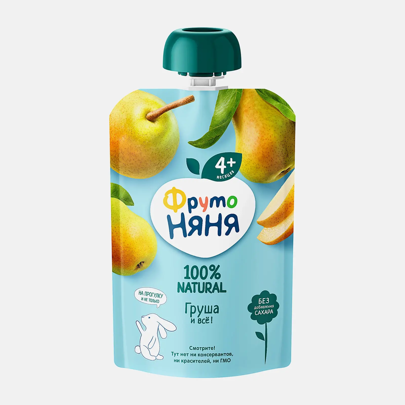 Изображение товара Грушевое пюре с 4 месяцев Фрутоняня 90г