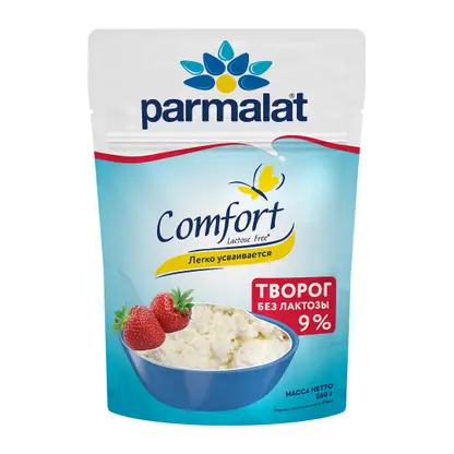Изображение товара Творог Parmalat безлактозный 9% 260г
