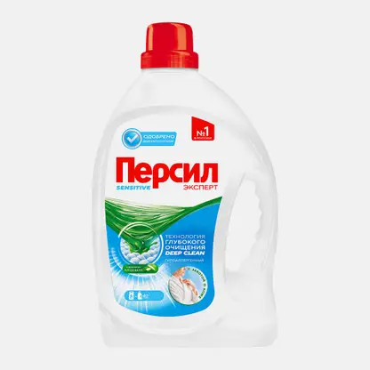 Гель для стирки Персил Сенситив для чувствительной кожи жидкий порошок 40 стирок 2.6л