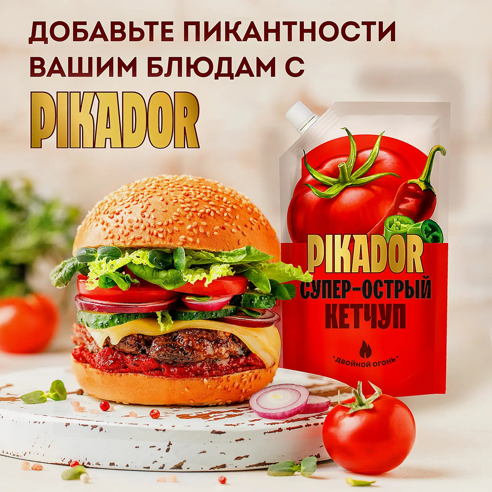 Кетчуп Супер-острый Pikador 300г