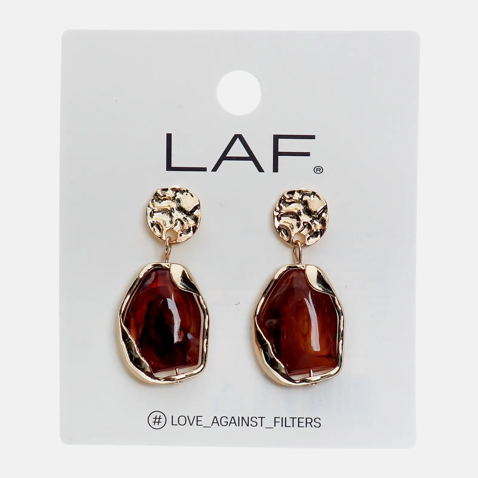 Серьги с камнями золото LAF в ассортименте - фото 5