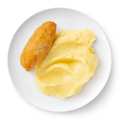 Изображение товара Котлета по-киевски с пюре 225г охлажденный полуфабрикат