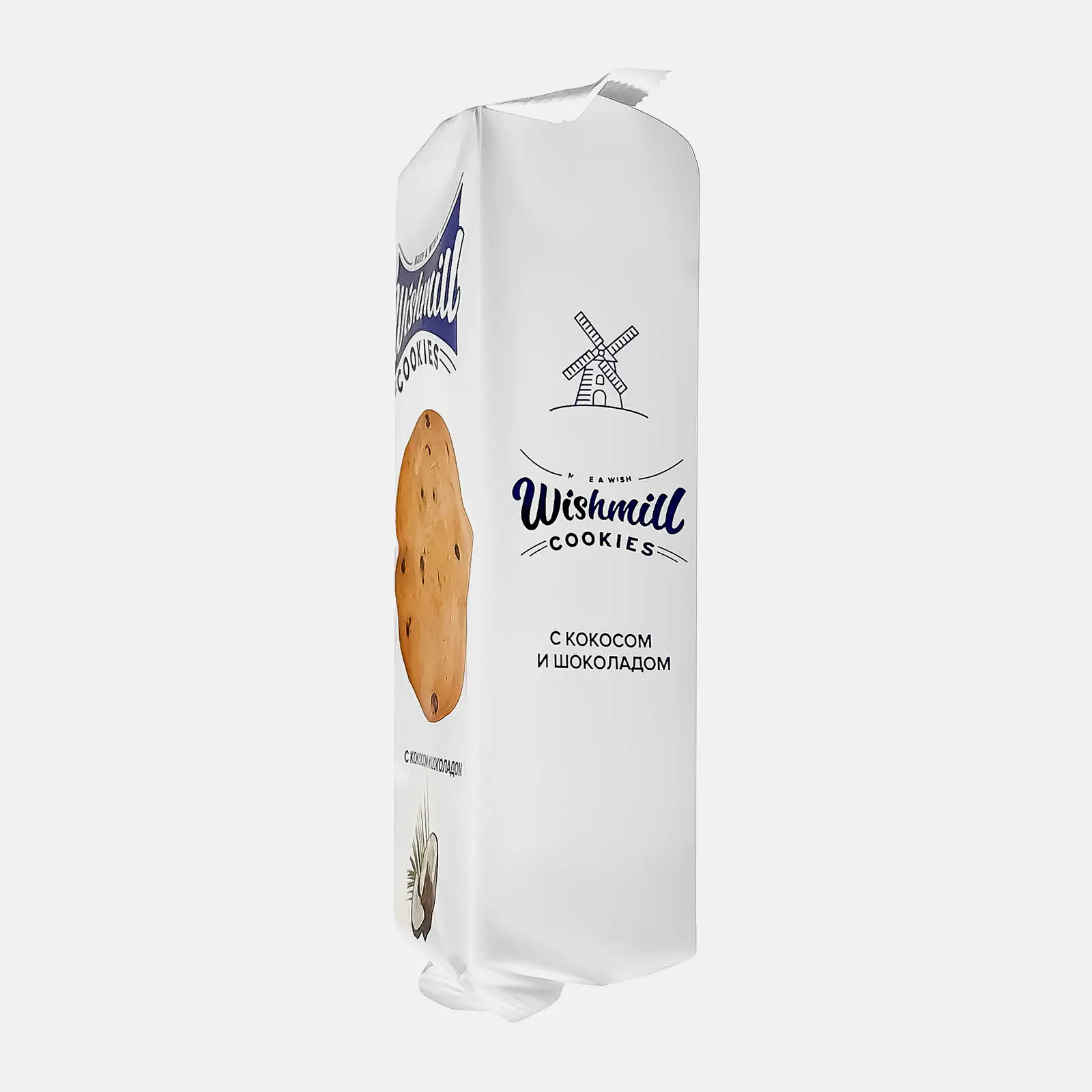 Кукис с кокосом и шоколадом 180г