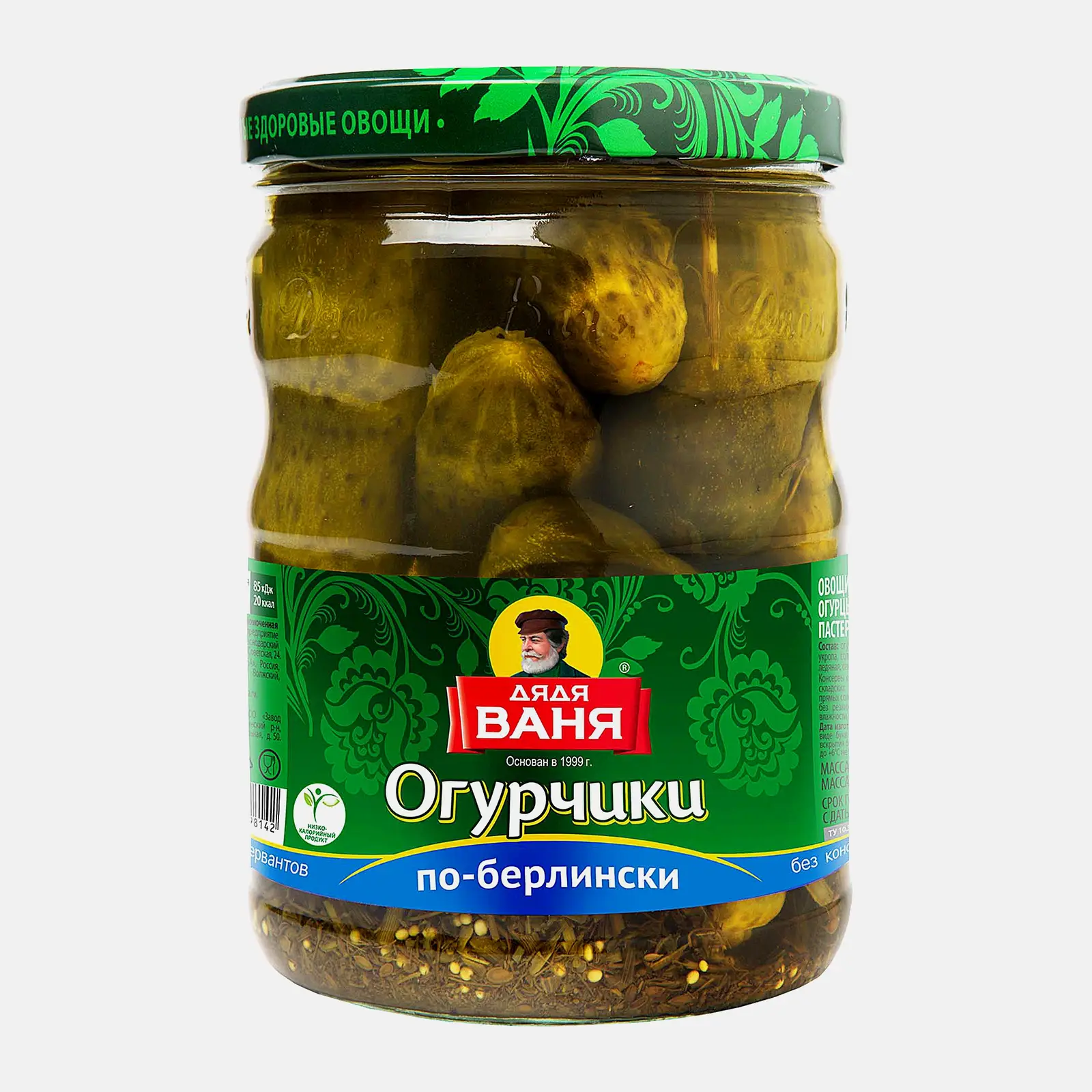 Огурчики Дядя Ваня По-Берлински 950г